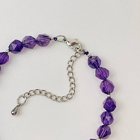 Браслет из Аметиста, Артикул: 108121 - изображение товара №4