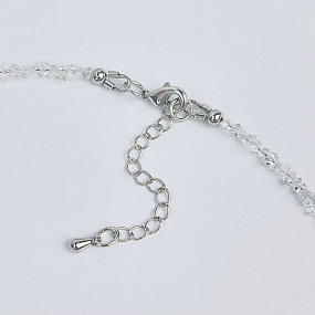 Колье из Херкимерского кварца, Артикул: 117161 - изображение товара №4