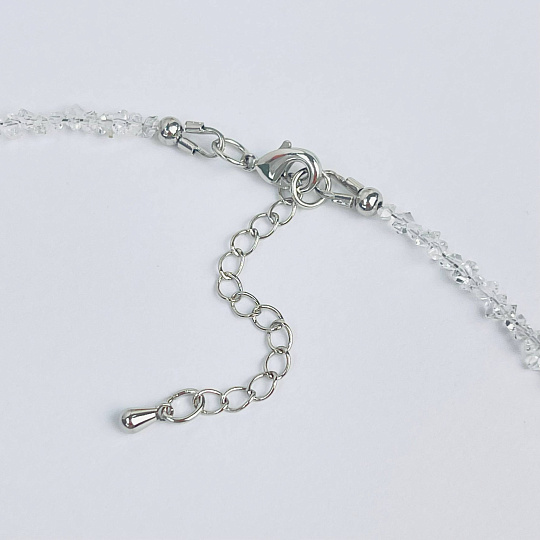 Колье из Херкимерского кварца, Артикул: 117161 - изображение товара №4