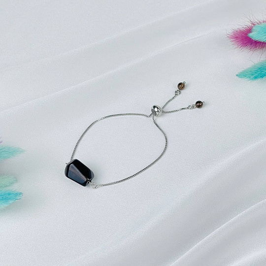 Браслет регулируемый с Раухтопазом, Артикул: 118542 - изображение товара №1