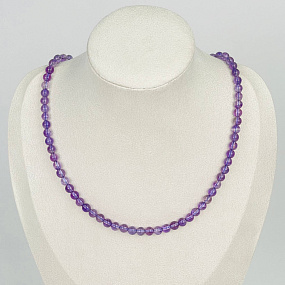 Колье из Аметиста, Артикул: 073935 - изображение товара №1