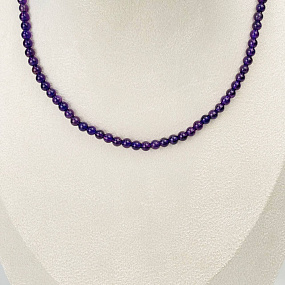 Колье из Аметиста, Артикул: 073374 - изображение товара №2