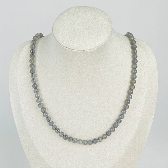 Бусы из Лабрадора, Артикул: 073555 - изображение товара №1