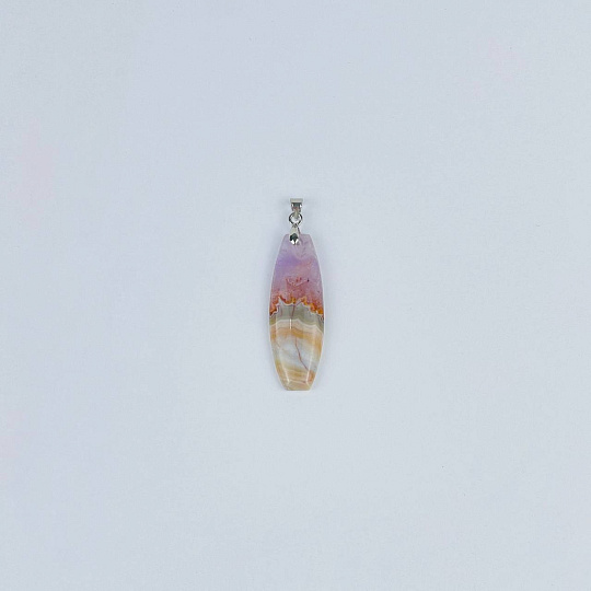 Кулон из Аметиста с Агатом, Артикул: 117943 - изображение товара №2