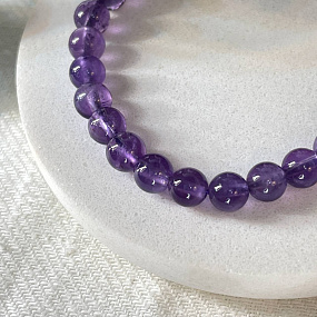 Браслет из Аметиста, Артикул: 099153 - изображение товара №2