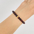 Браслет из Граната со вставкой