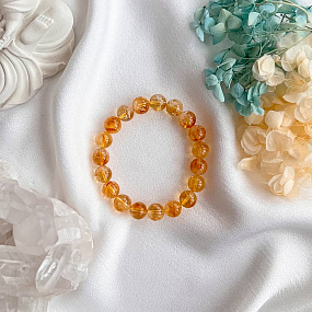 Браслет из Цитрина, Артикул: 098474 - изображение товара №2