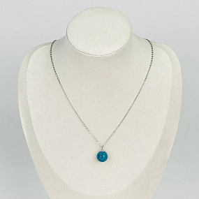 Кулон на цепочке из Бирюзы