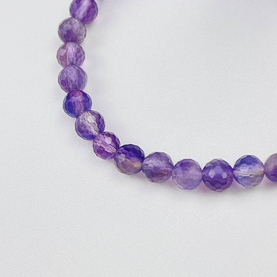 Браслет из Аметиста, Артикул: 108233 - изображение товара №3