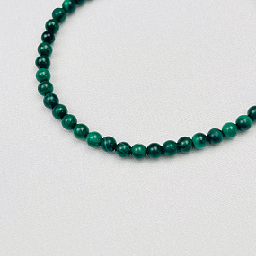 Браслет из Малахита, Артикул: 074686 - изображение товара №3