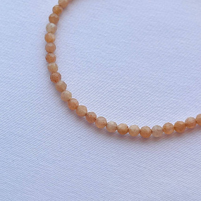 Браслет из Лунного камня, Артикул: 100854 - изображение товара №2