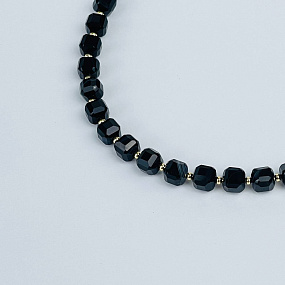 Колье из полосатого Агата, Артикул: 118413 - изображение товара №2