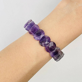 Браслет из Аметиста, Артикул: 074262 - изображение товара №1
