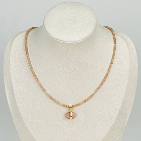 Колье из Лунного камня