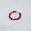Браслет из Коралла и Раухтопаза