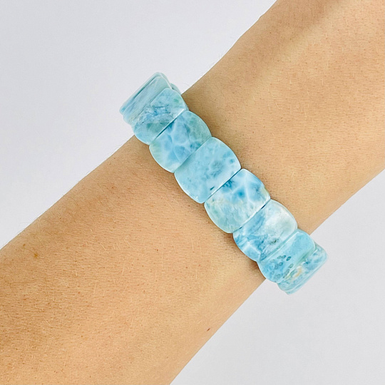 Браслет из Ларимара, Артикул: 115697 - изображение товара №1