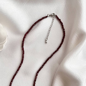 Колье из Граната, Артикул: 092639 - изображение товара №3