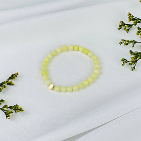 Браслет из Офикальцита со вставкой, Артикул: 118121 - изображение товара №2