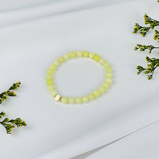 Браслет из Офикальцита со вставкой, Артикул: 118121 - изображение товара №2