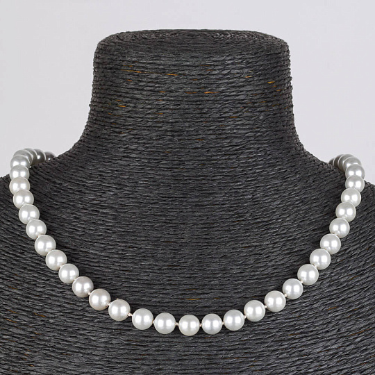 Бусы из Майорки серой, Артикул: 061590 - изображение товара №1