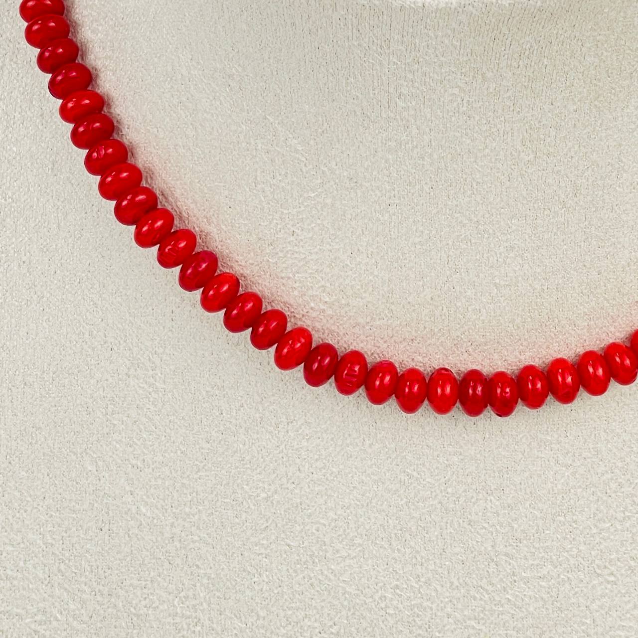Колье из красного Коралла - изображение товара №2