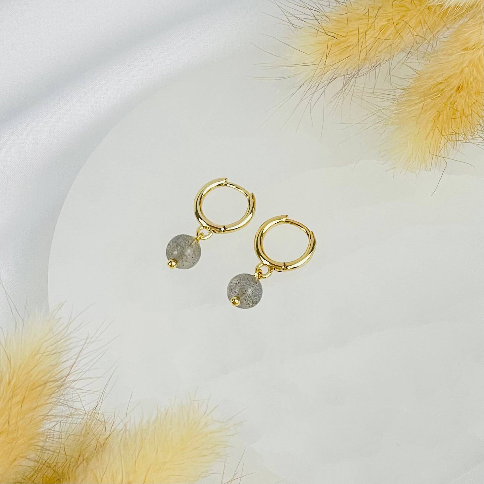 Серьги из Лабрадора - изображение товара №1