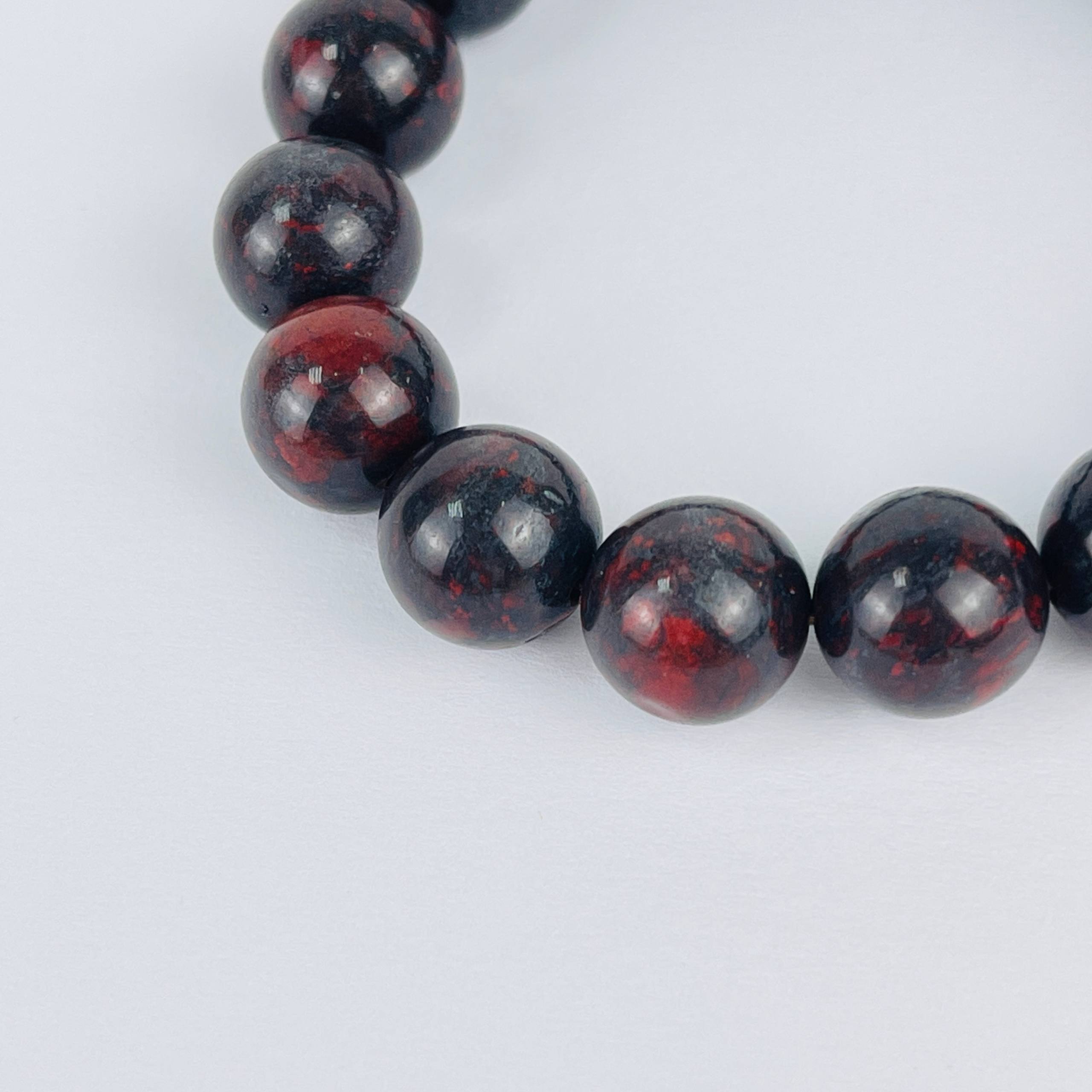 Браслет из Яшмы (Кровавик) - изображение товара №2