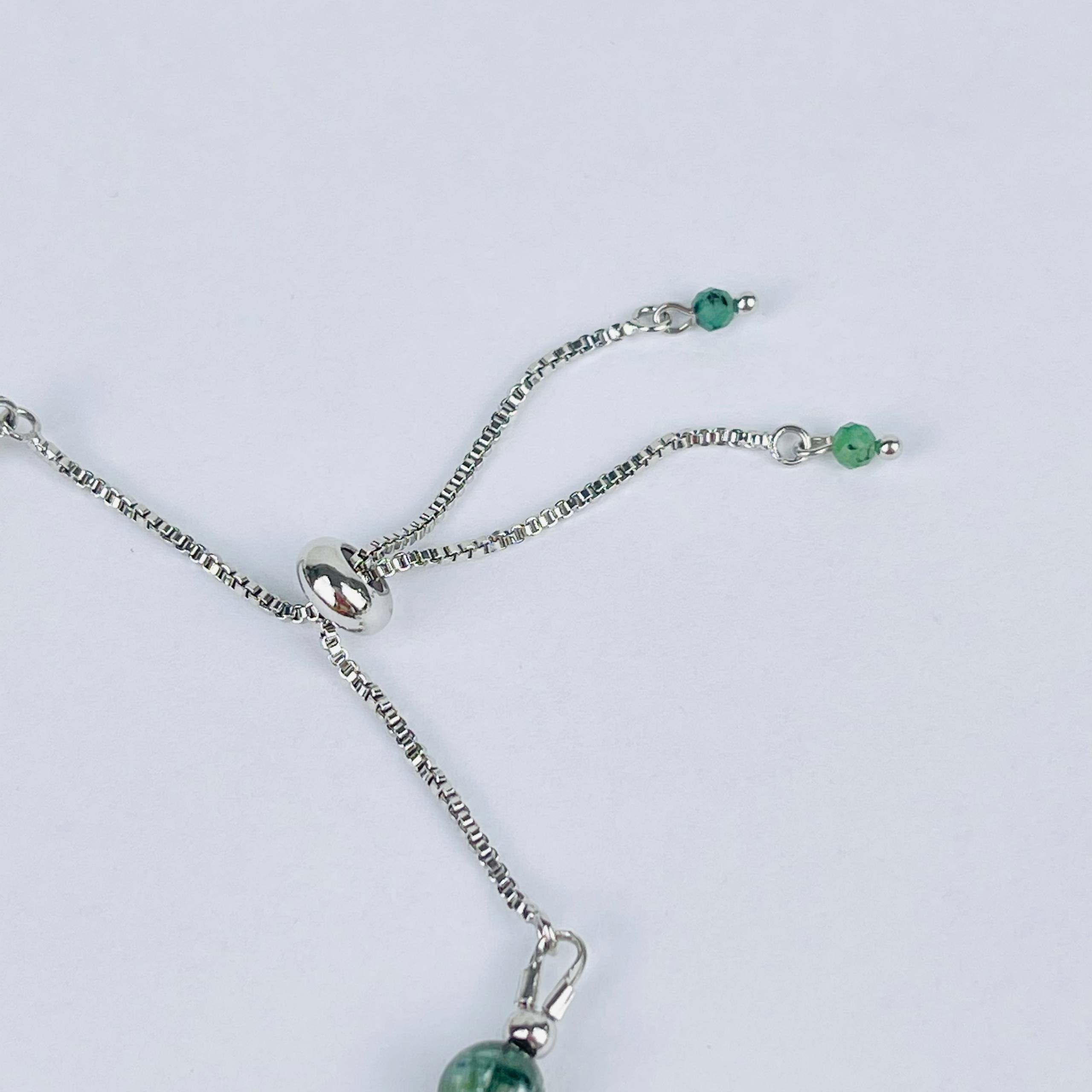 Браслет регулируемый из Серафинита - изображение товара №4