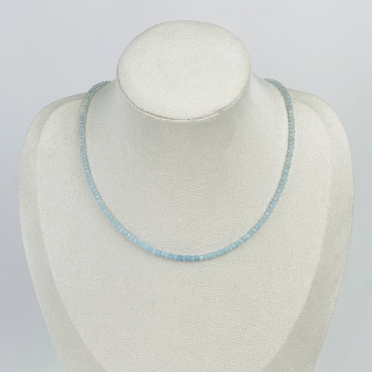 Колье из Аквамарина (градиент) - изображение товара №0