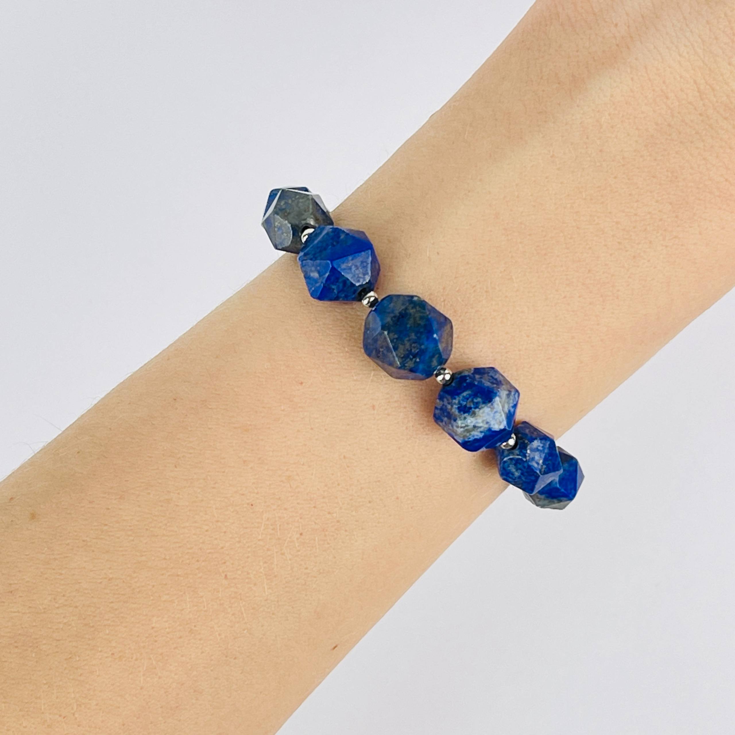 Браслет регулируемый из Лазурита - изображение товара №2