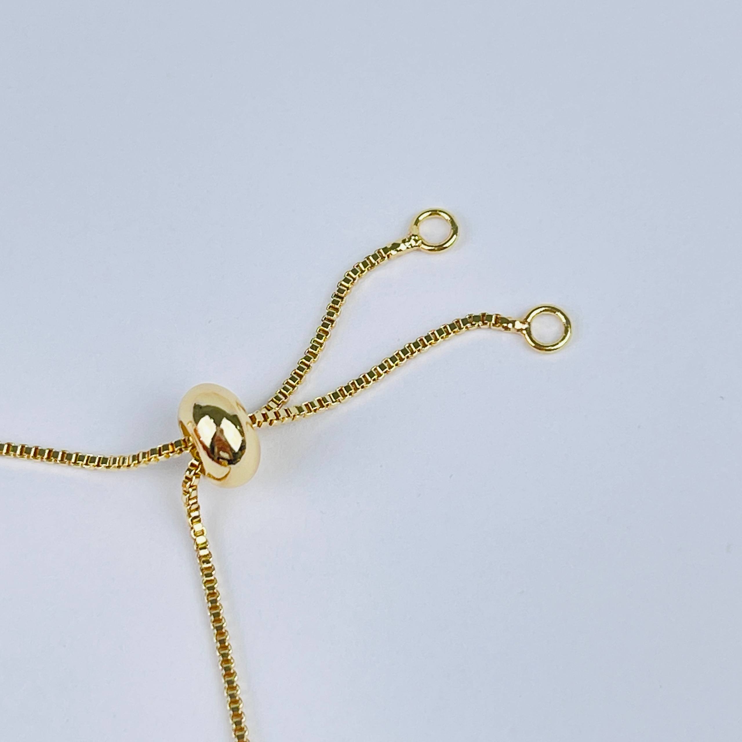 Браслет регулируемый с Сердоликом (градиент) - изображение товара №3