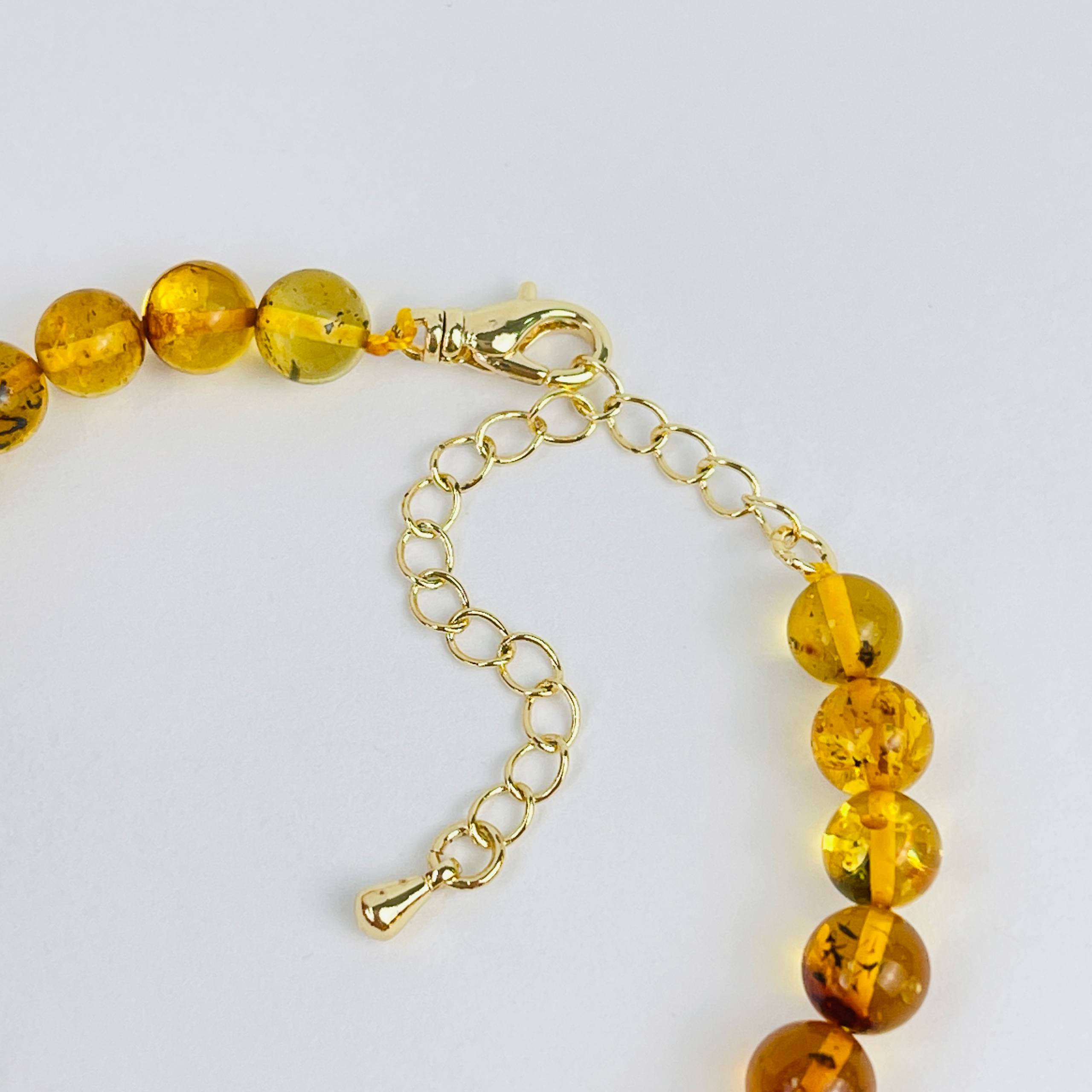 Браслет из Янтаря (градиент) - изображение товара №3