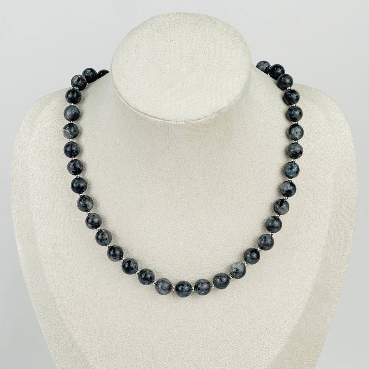 Колье из Лабрадора (Лаврикит) - изображение товара №1