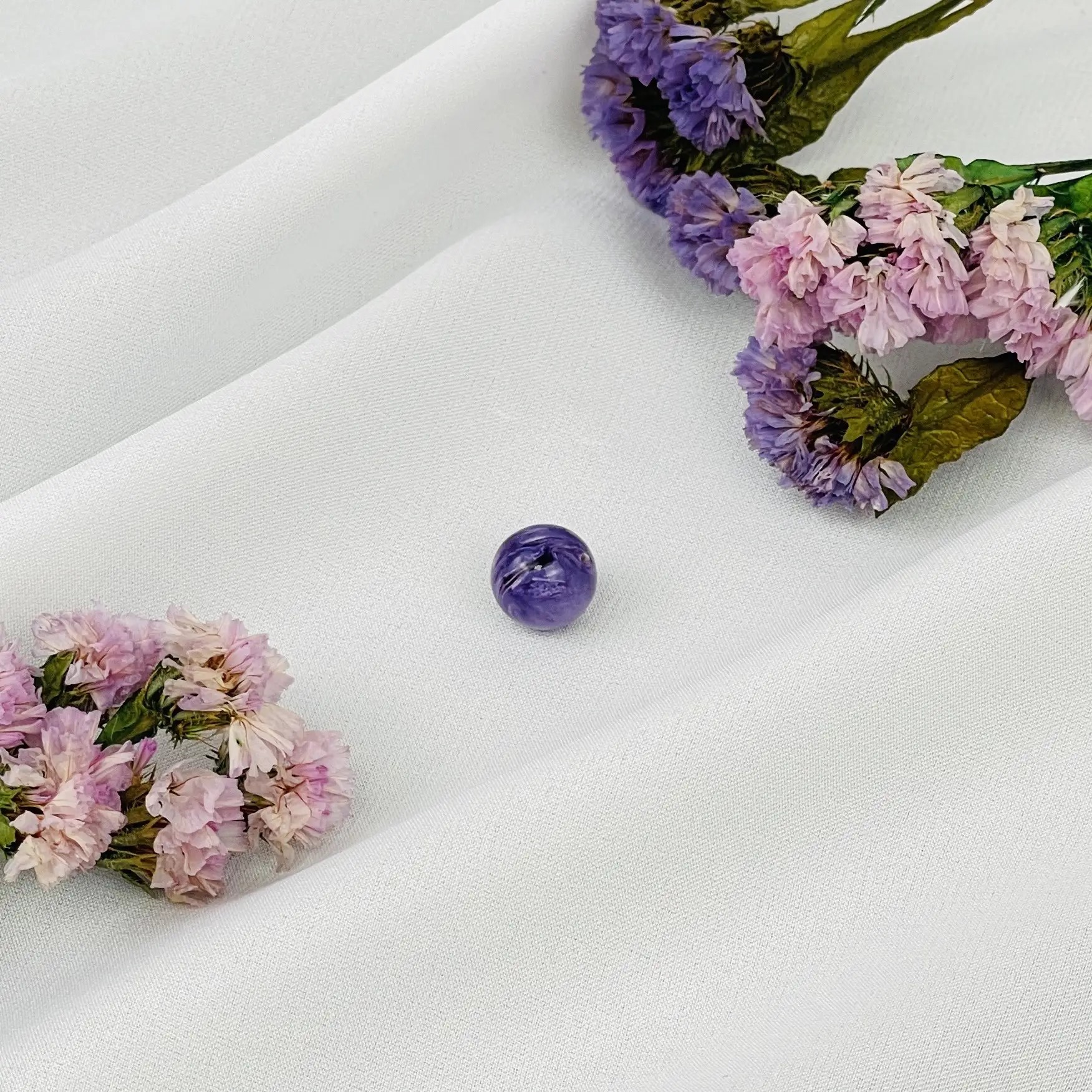 Бусины для украшений из Чароита (1 шт) - изображение товара №0