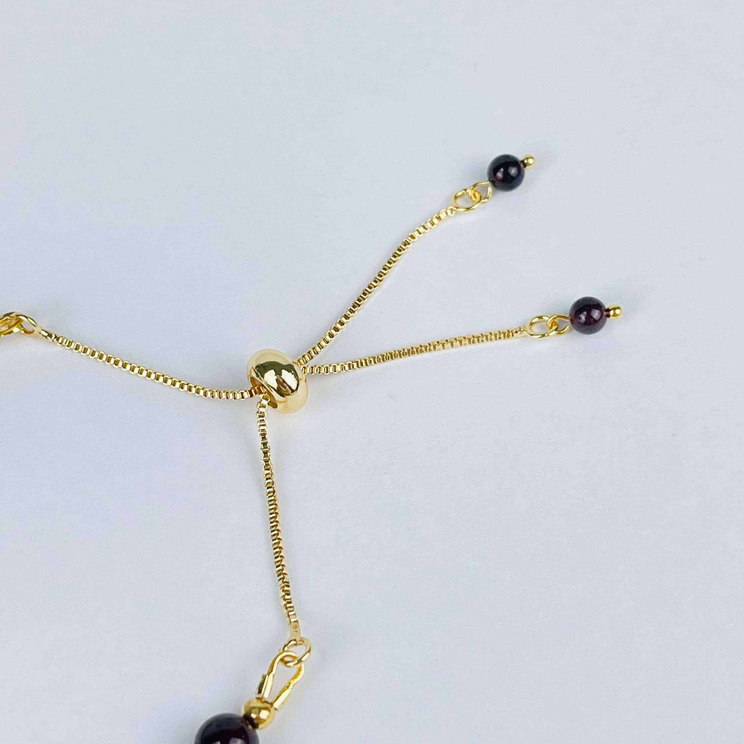 Браслет регулируемый из Граната - изображение товара №4