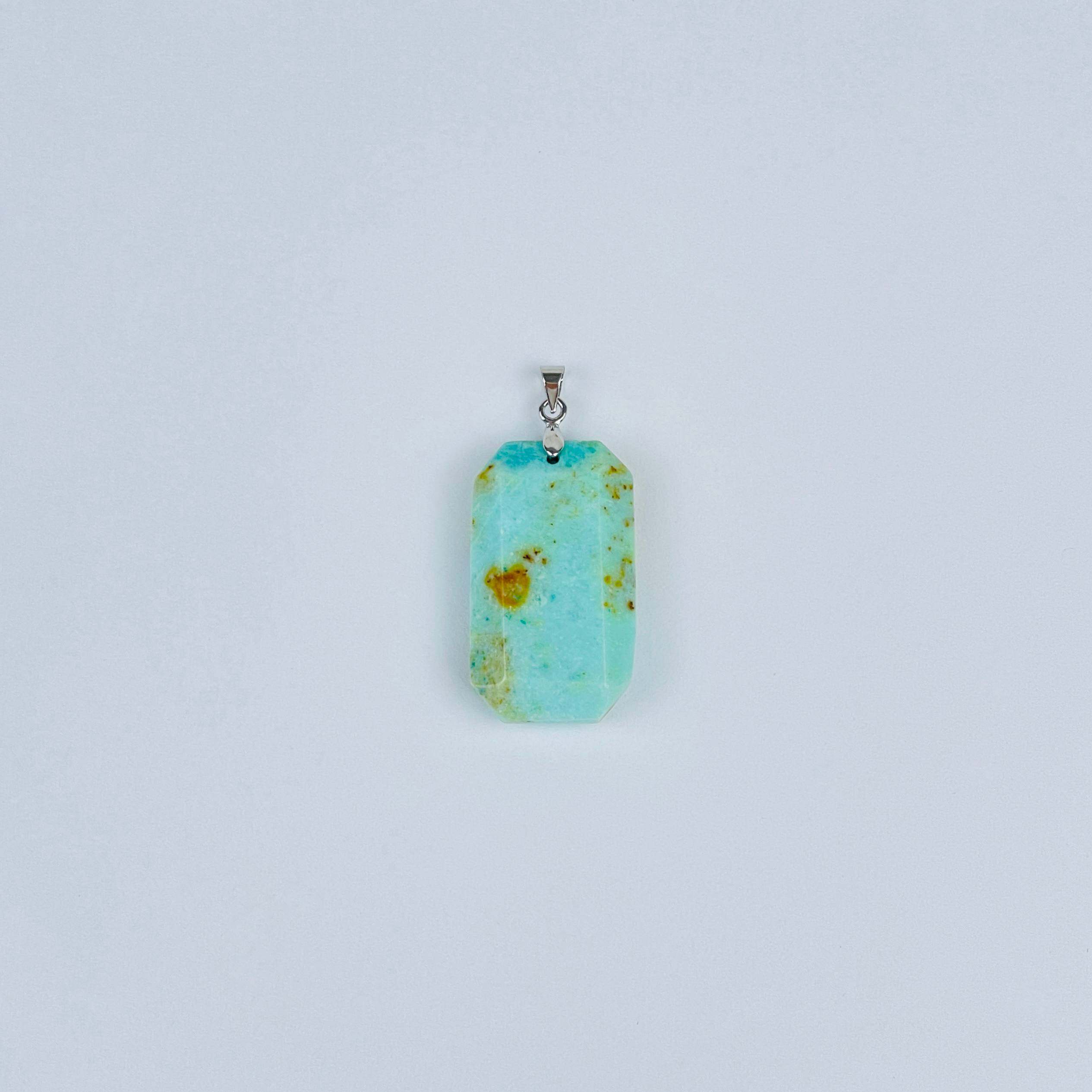 Кулон из Хризоколлы - изображение товара №2