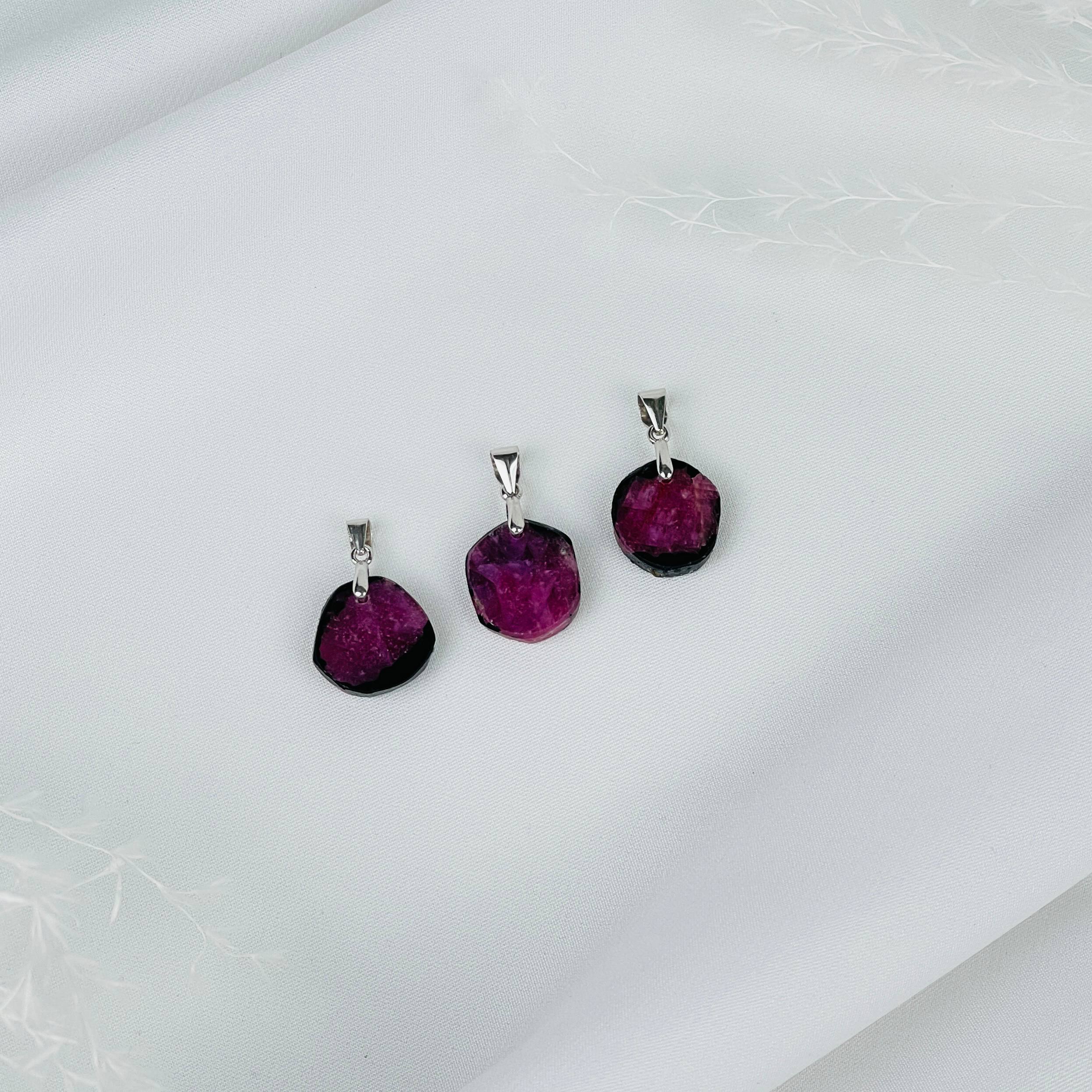 Кулон из Рубина "Корунд" - изображение товара №1