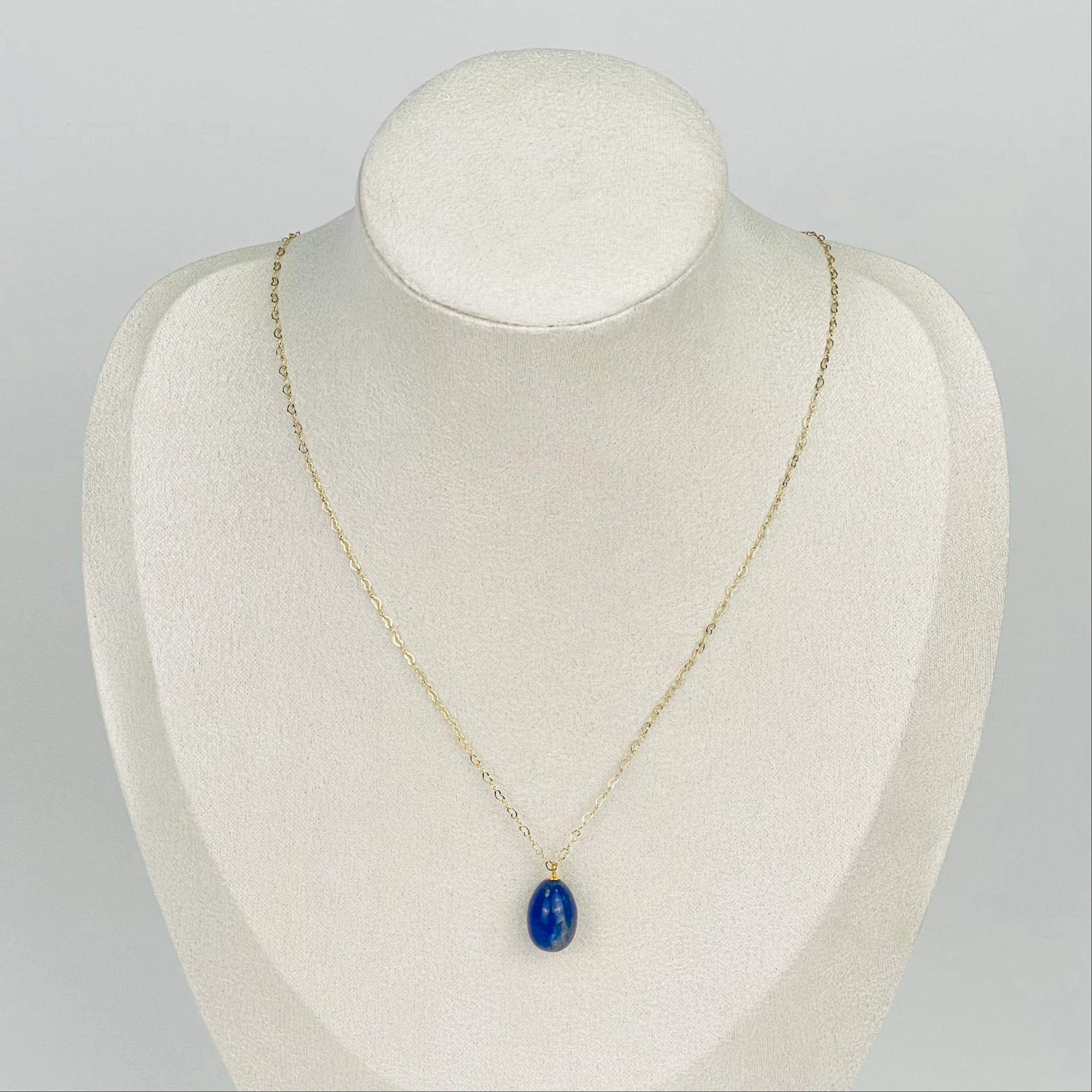 Кулон на цепочке из Лазурита - изображение товара №0