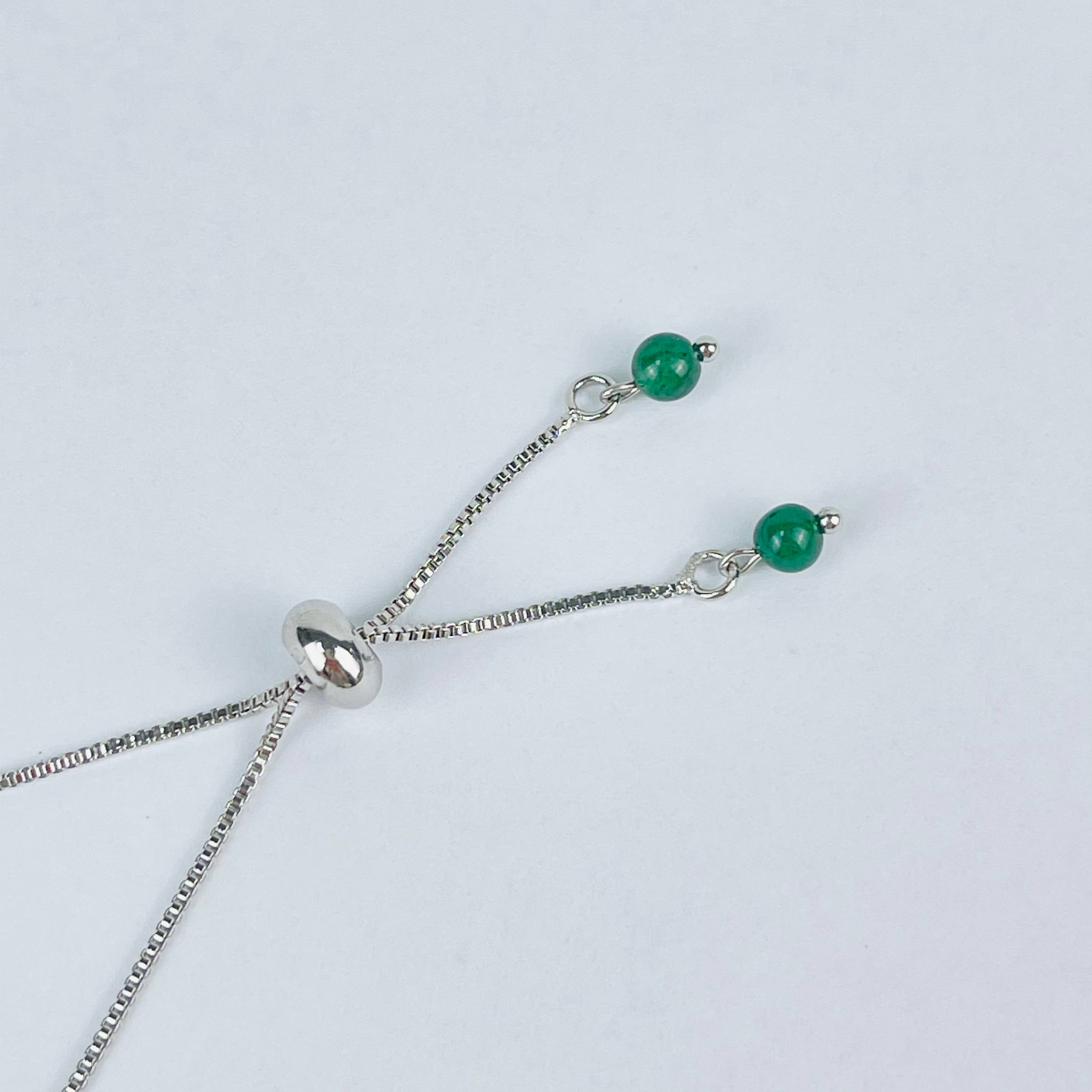 Браслет регулируемый с Нефритом - изображение товара №4