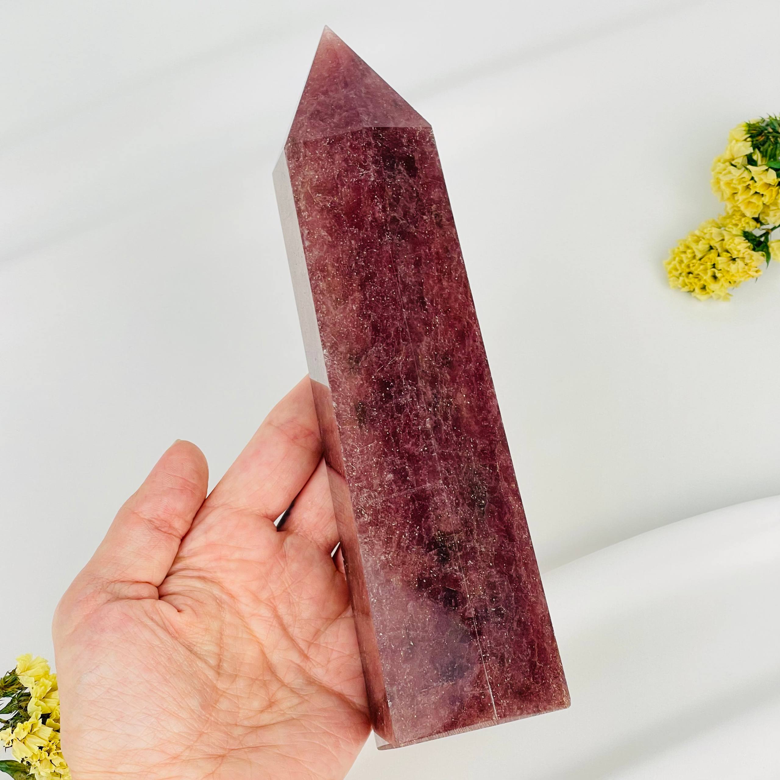 Кристалл из Клубничного кварца - изображение товара №2