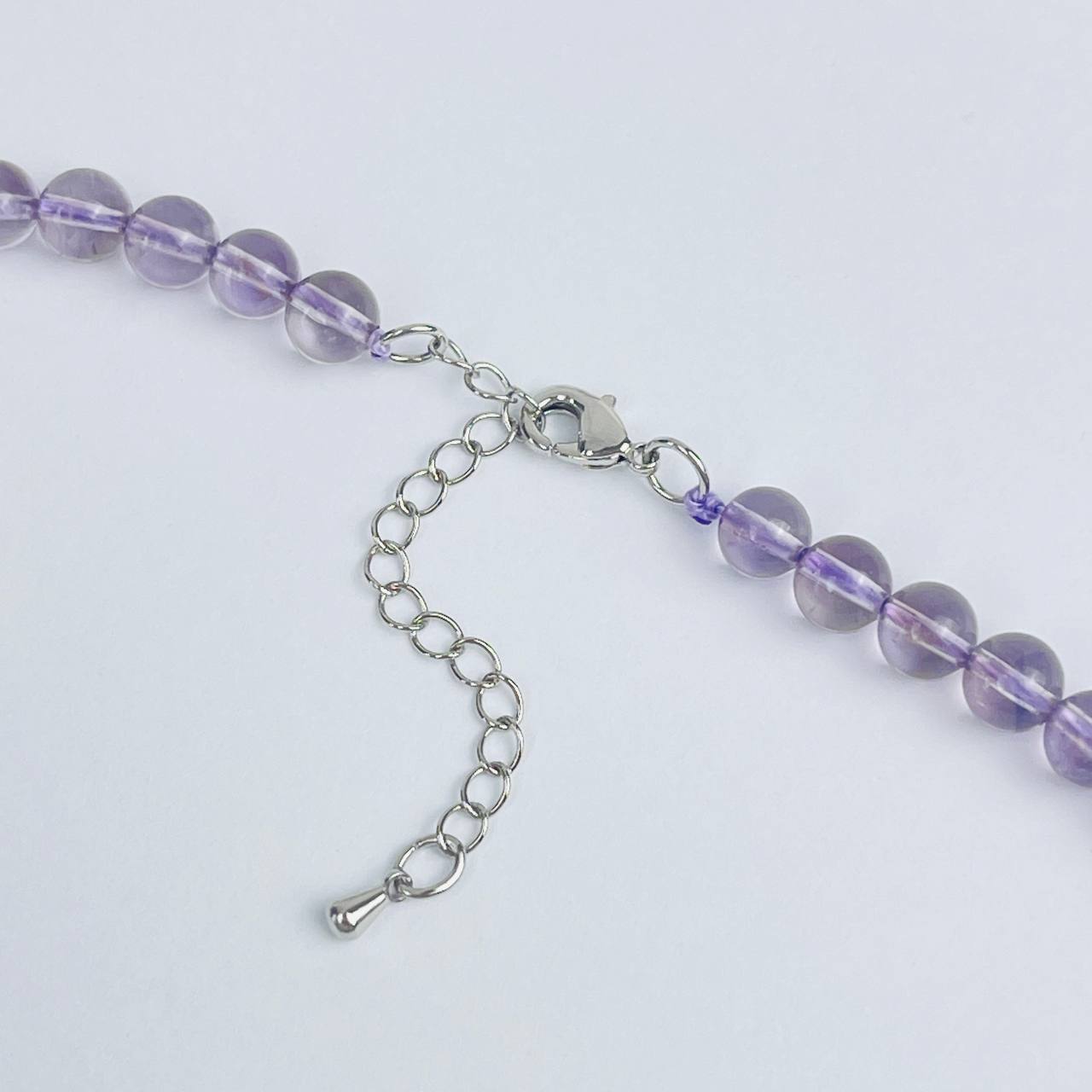Колье из лавандового Аметиста - изображение товара №3