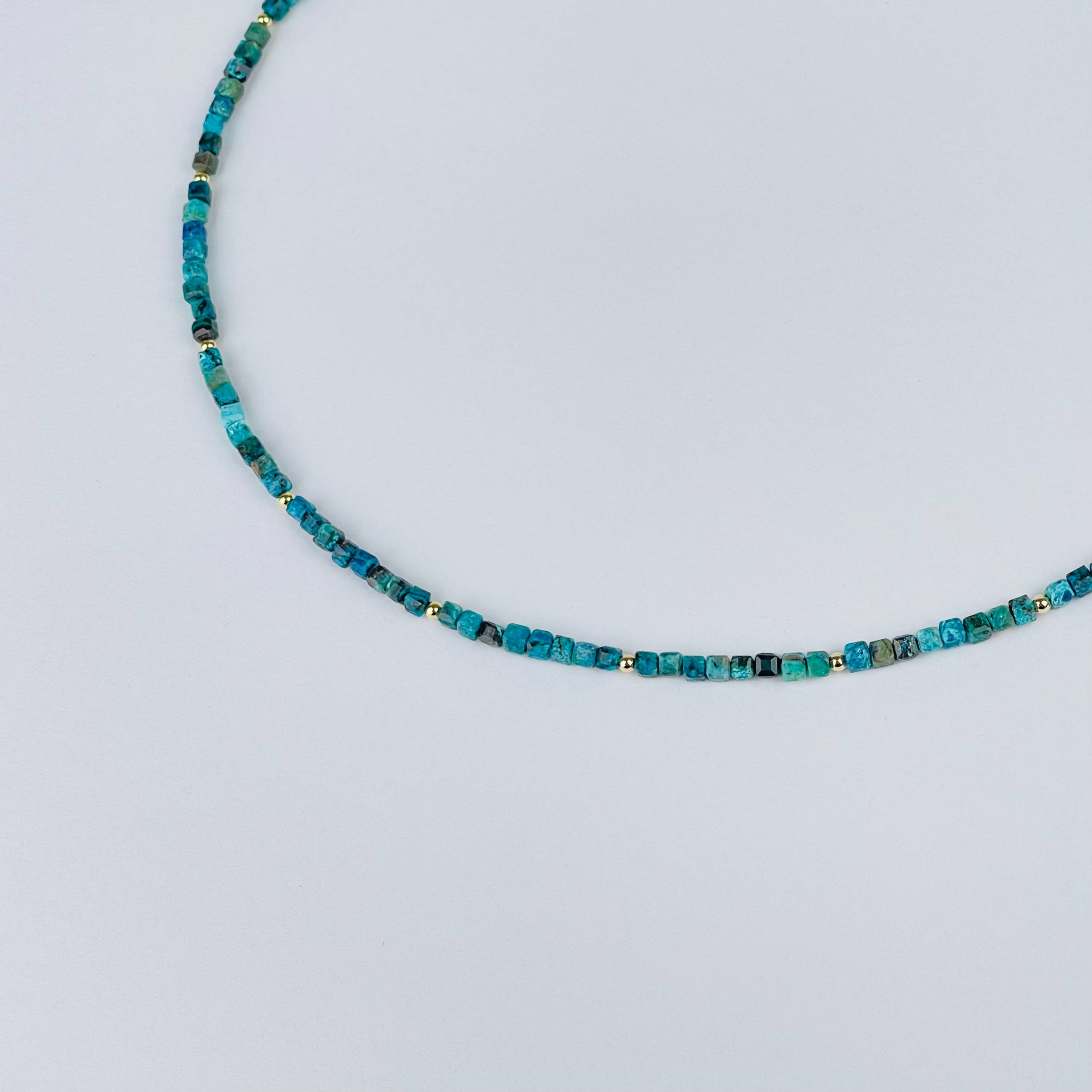 Колье из Хризоколлы - изображение товара №2