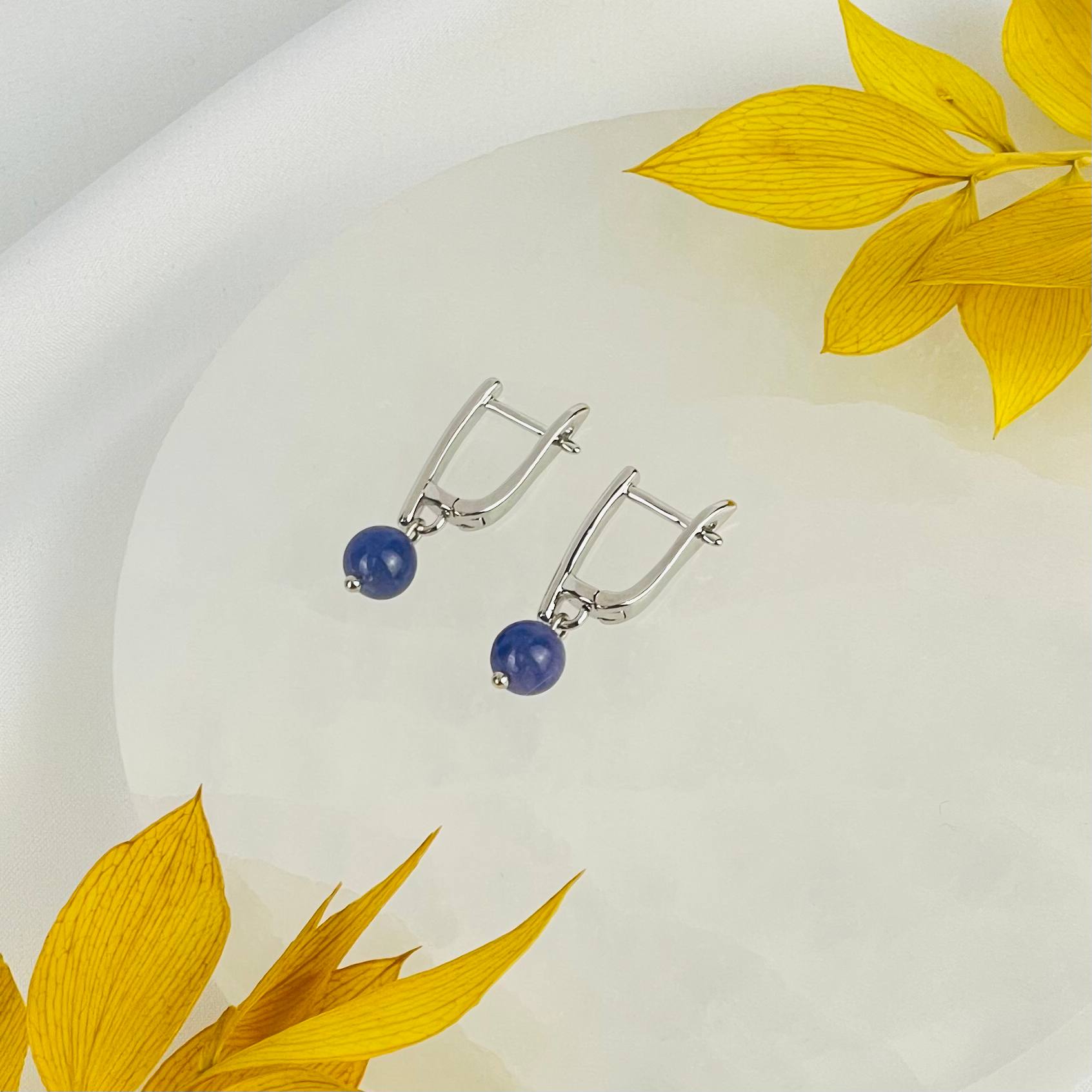 Серьги из Танзанита - изображение товара №2