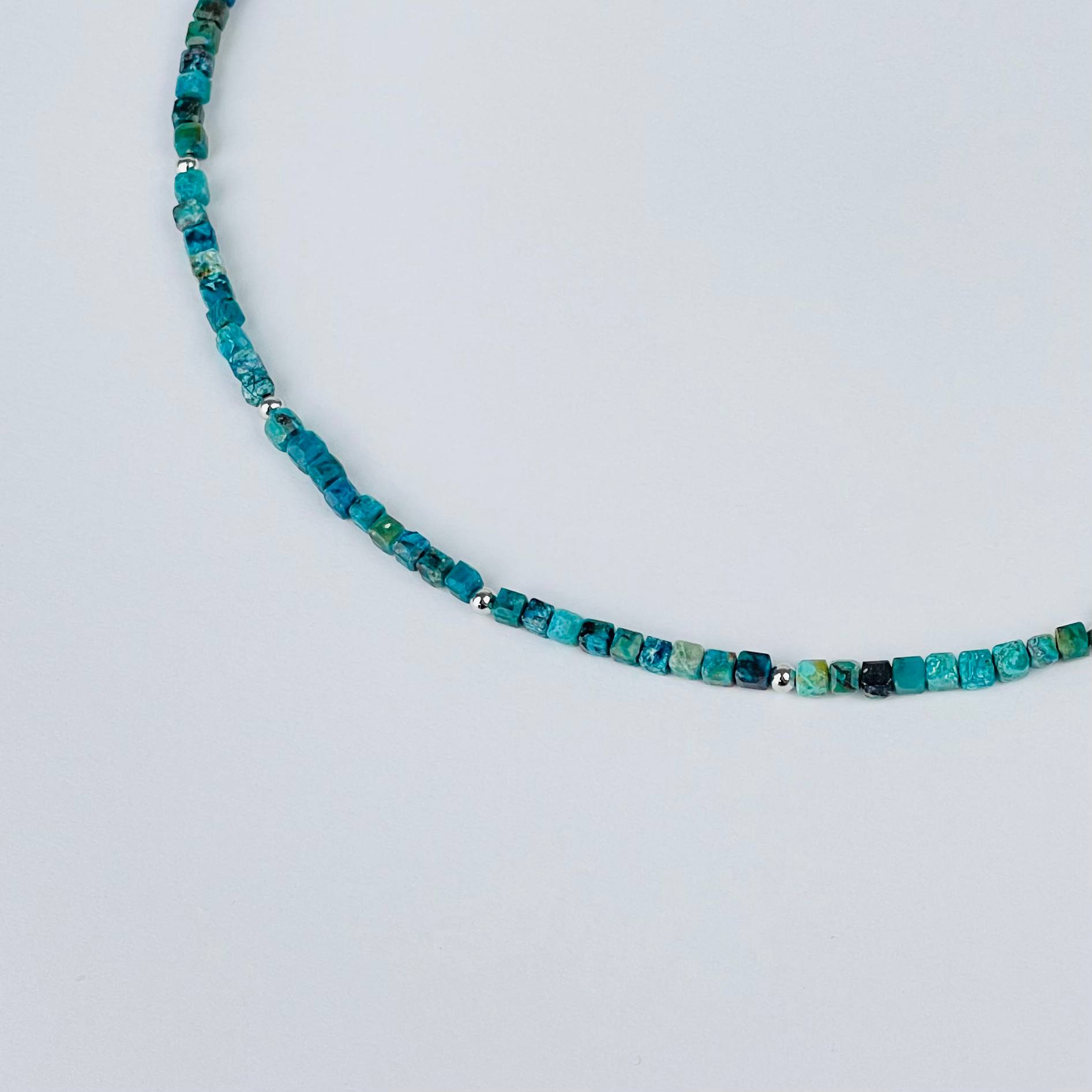 Колье из Хризоколлы - изображение товара №2
