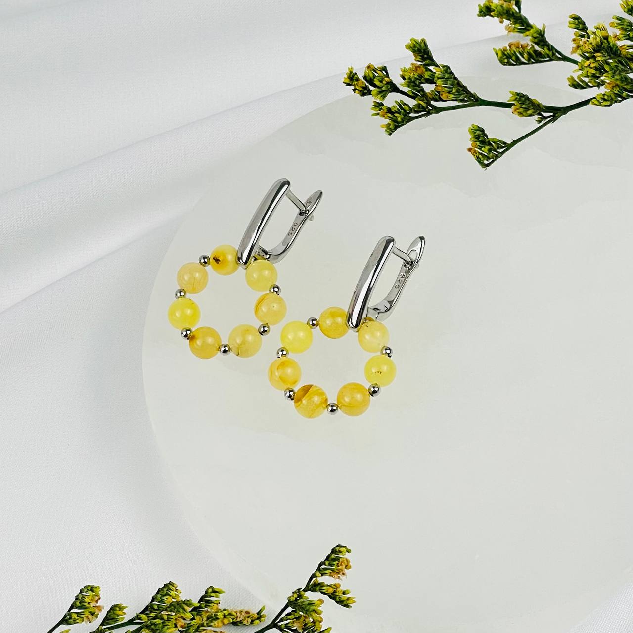 Серьги из Янтаря - изображение товара №2