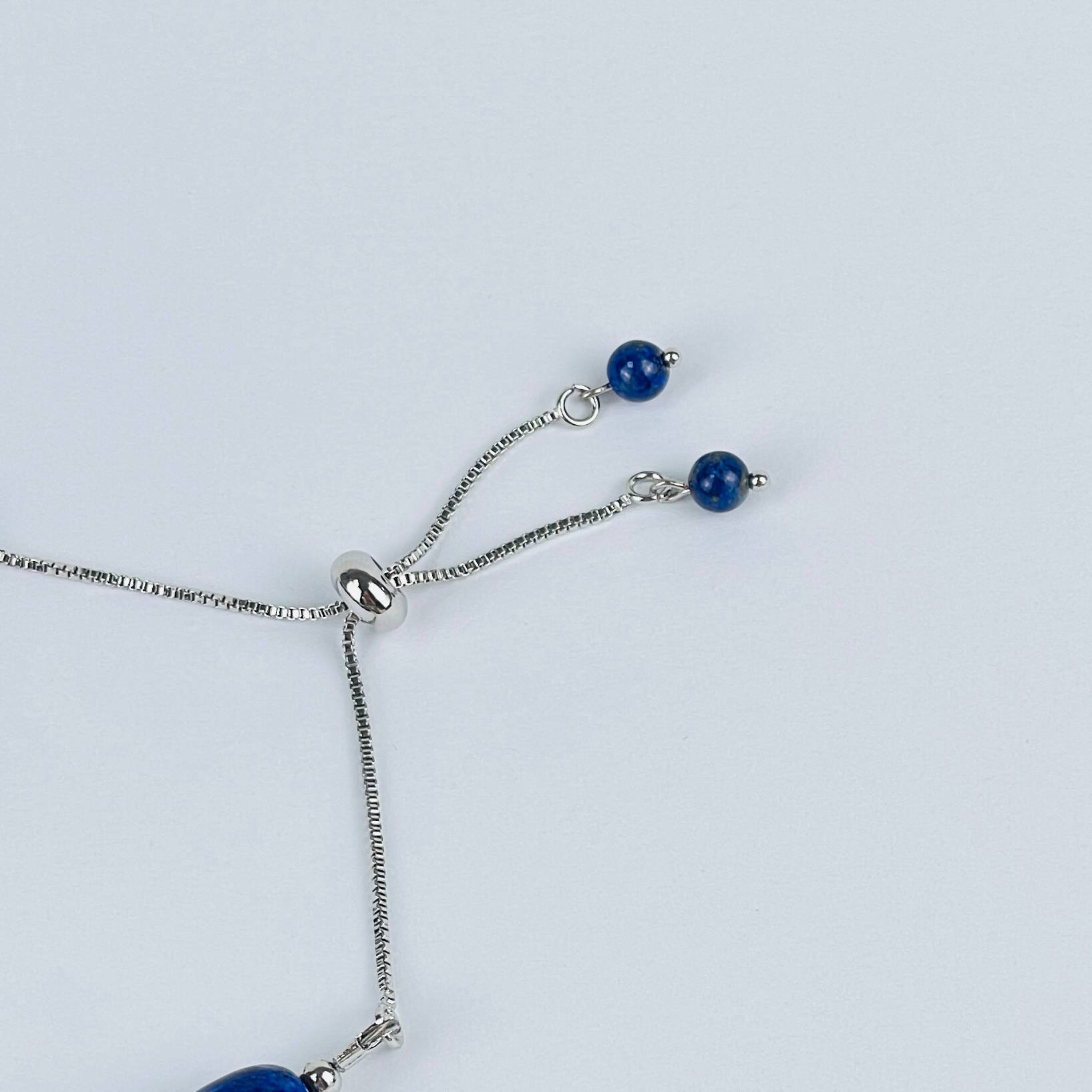 Браслет регулируемый из Лазурита - изображение товара №3