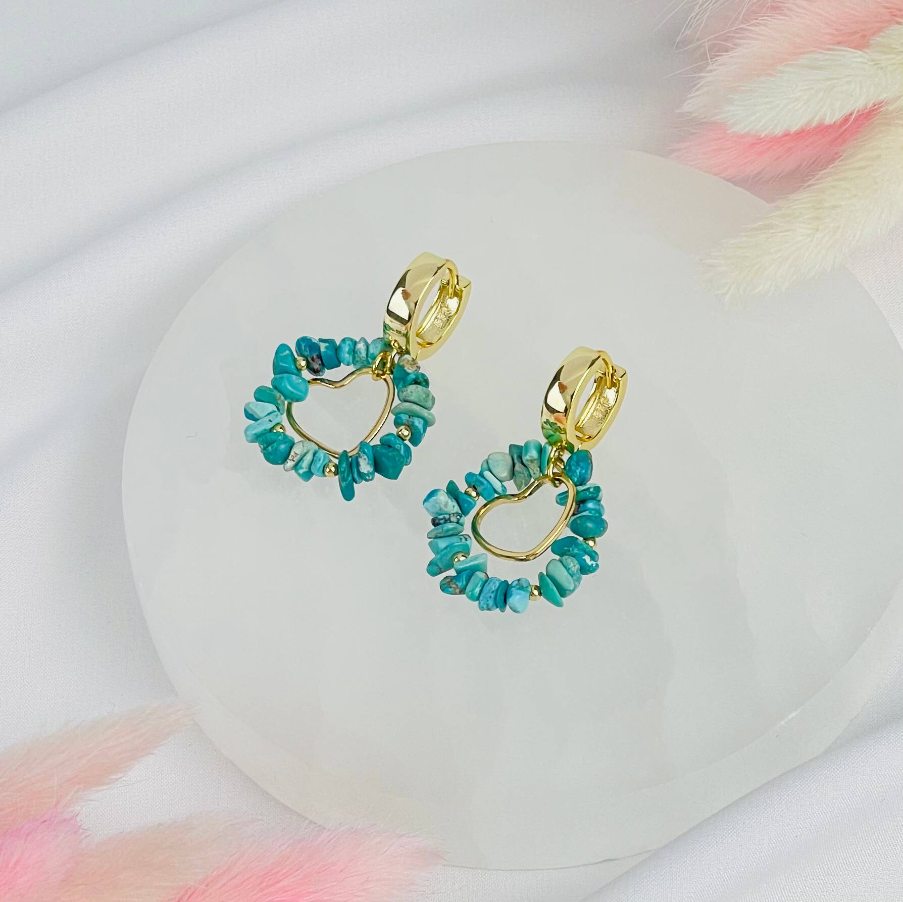 Серьги из Бюризы - изображение товара №2