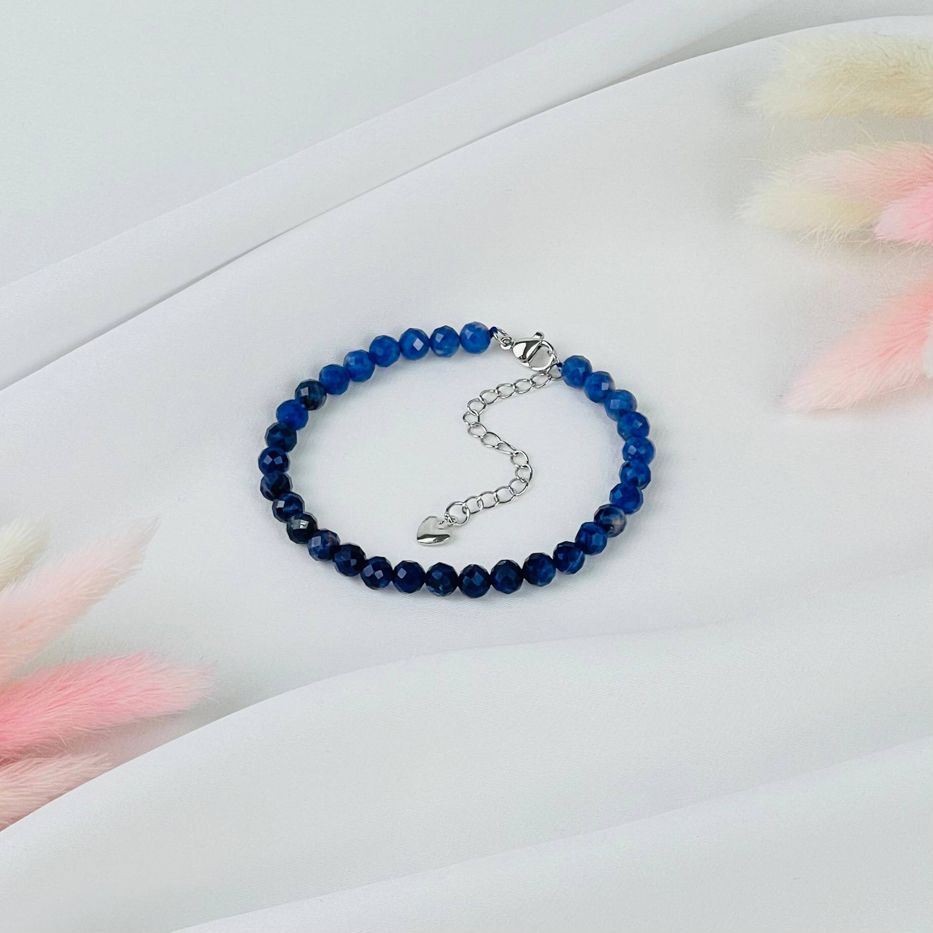 Браслет из Содалита (градиент) - изображение товара №2