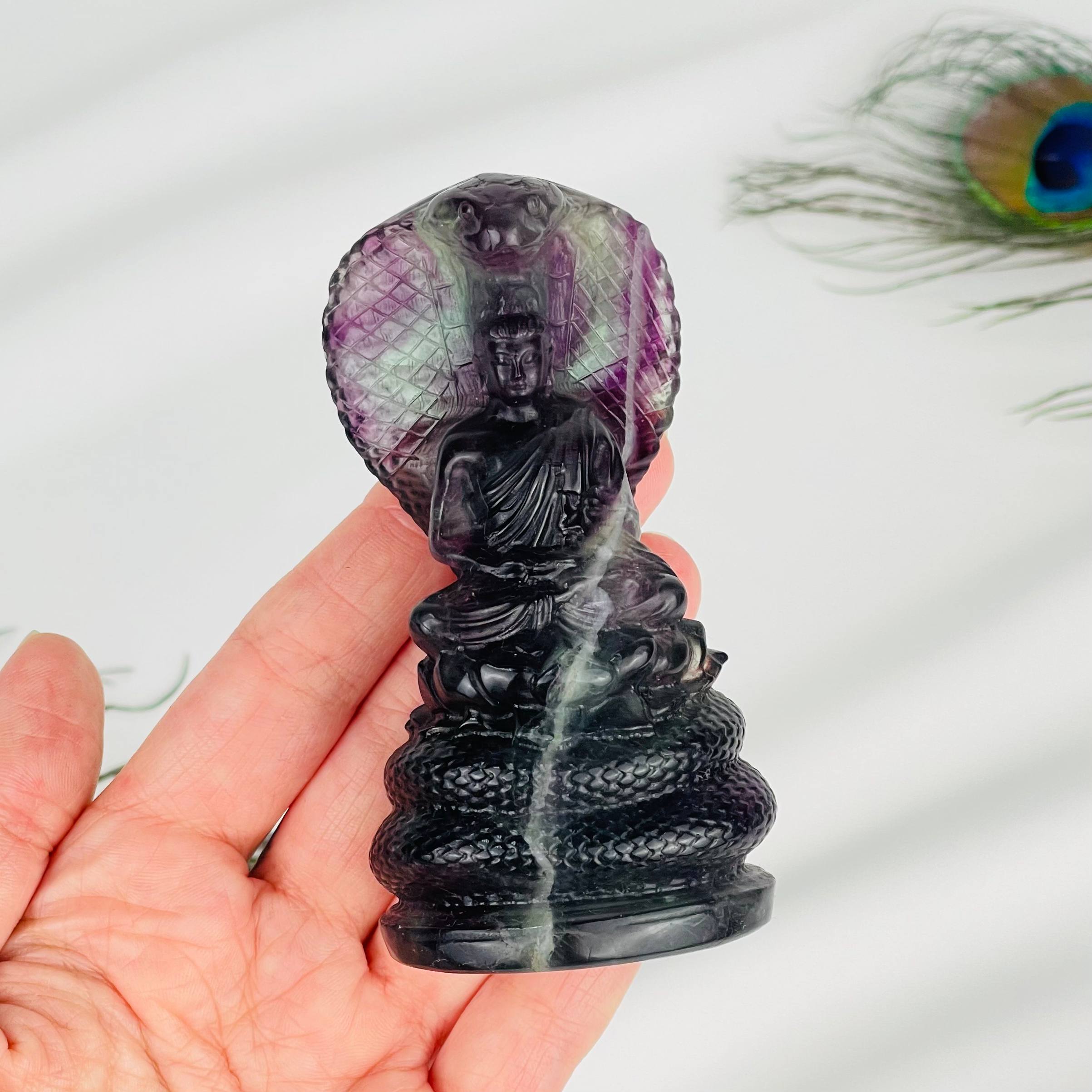 Статуэтка Будда из Флюорита - изображение товара №2