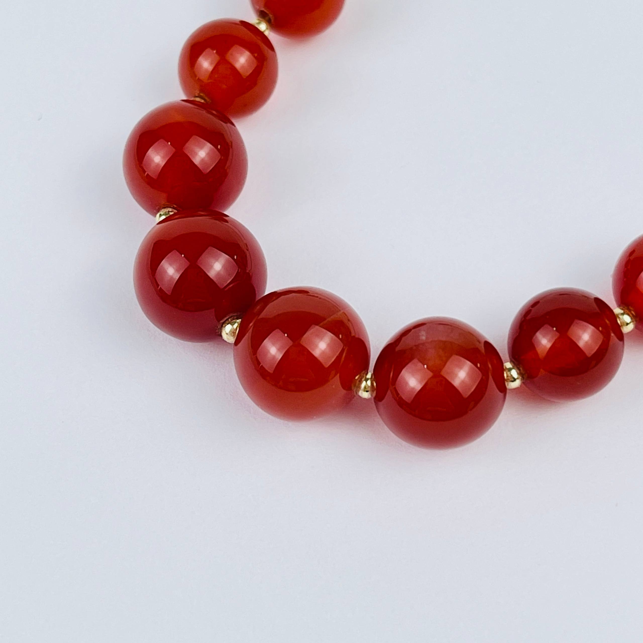 Браслет регулируемый с Сердоликом - изображение товара №4